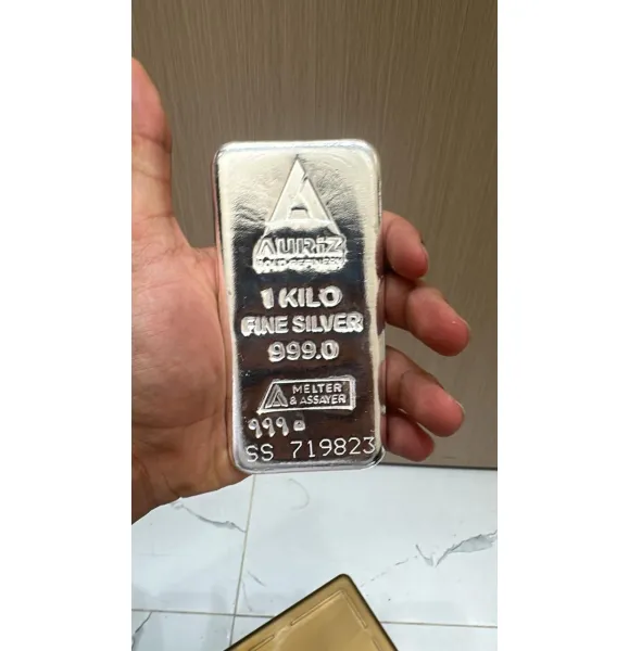 1000g 999 silver bar - purchase by whatsapp only 97111978 - (G-14)
