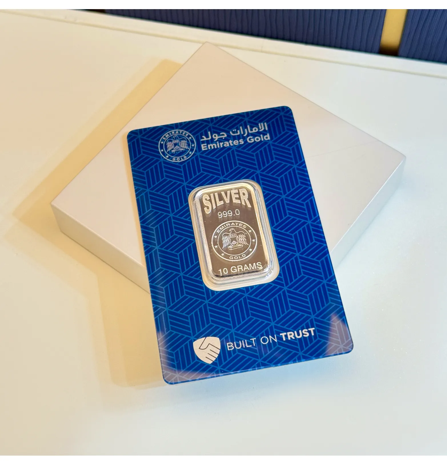 10 gram 999 silver bar
