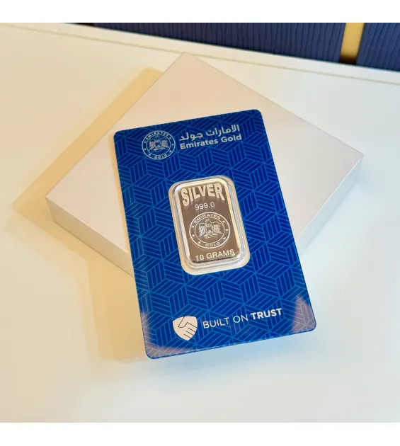 10 gram 999 silver bar