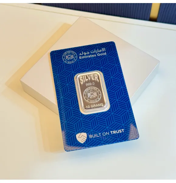 10 gram 999 silver bar