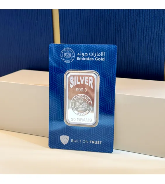 20 gram 999 silver bar