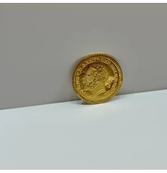 1 grams 21 karat gold coin - (G-0026)