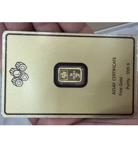 1 gram 24 karat (9999) gold bar - only purchase by whatsapp 97111978 1 gram 24 karat (9999) gold bar - only purchase by whatsapp 97111978
