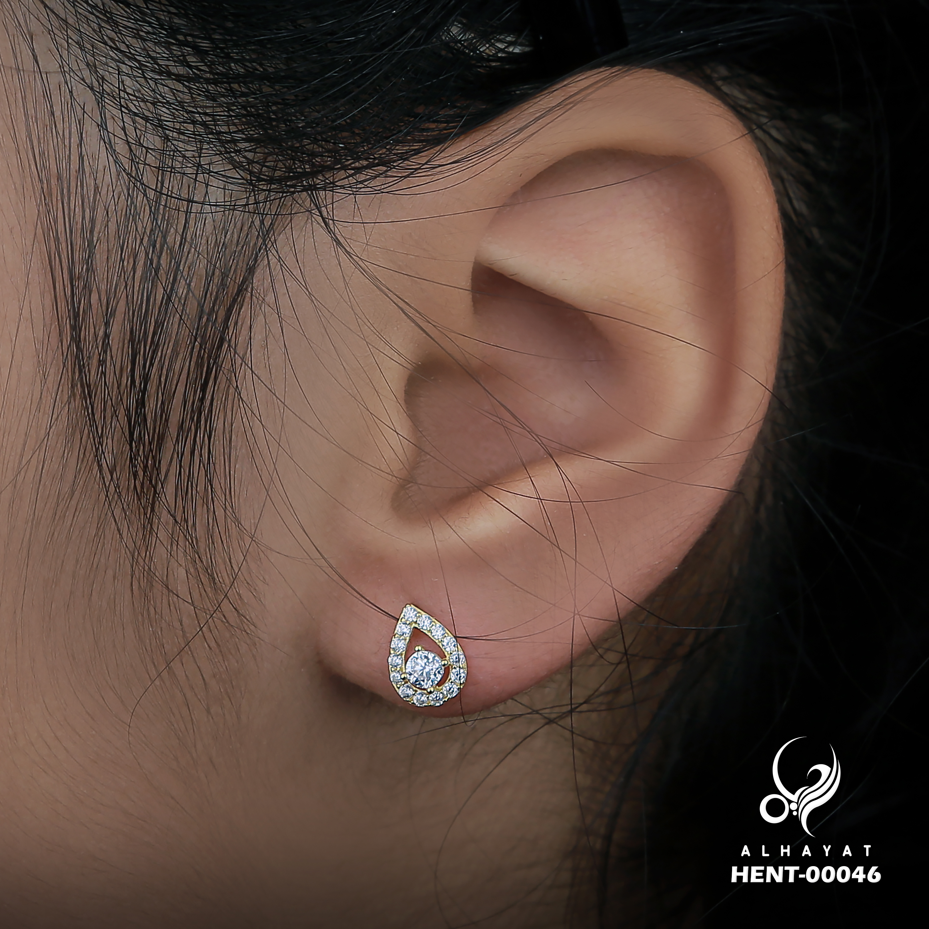 18 karat gold net ring, made in Turkey