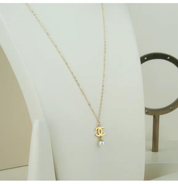 18 karat gold choker, made in Turkey - (H-1004)