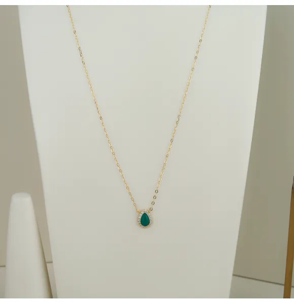 21-karat gold choker, made in Turkey
