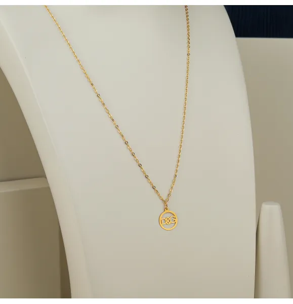 21-karat gold choker, made in Turkey