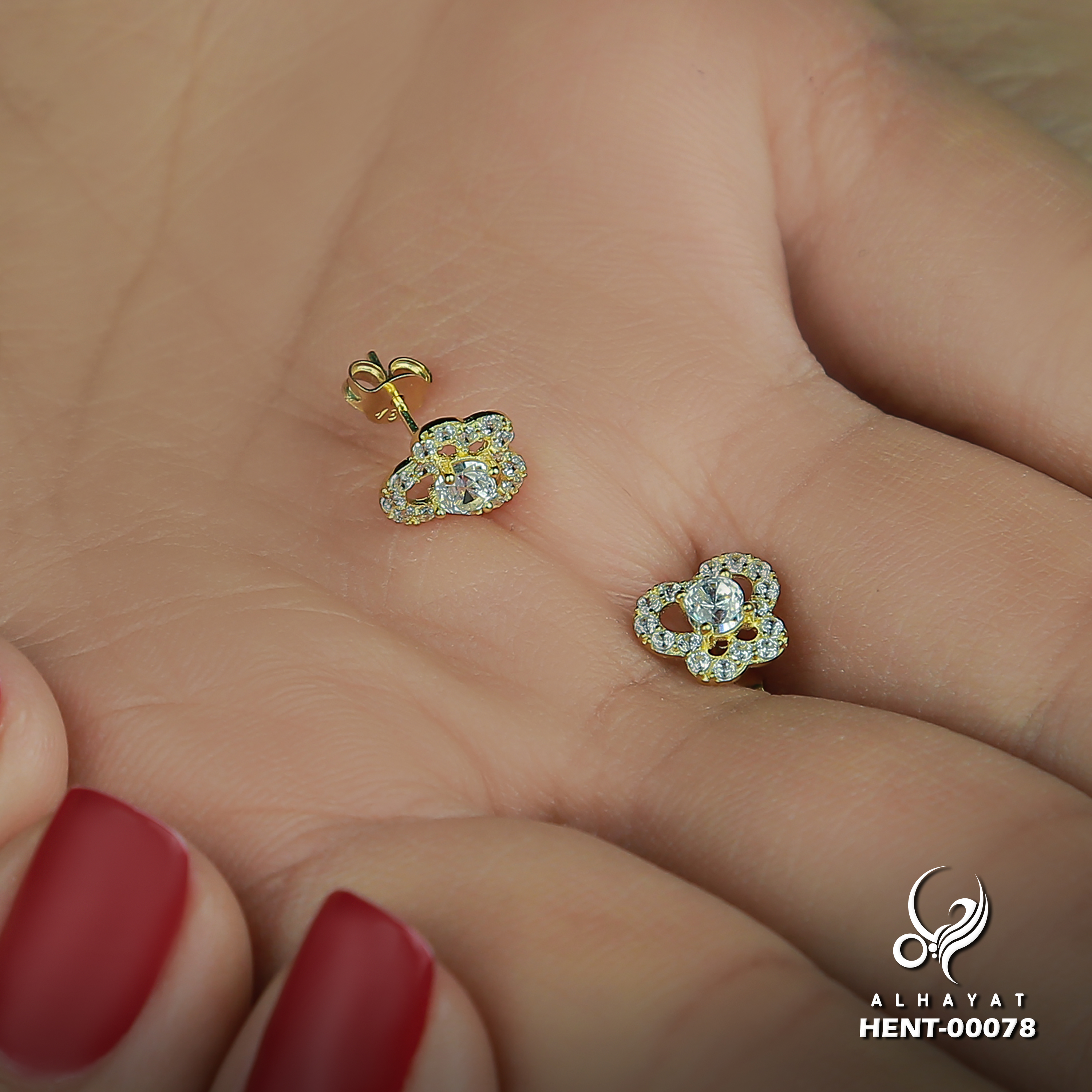 18 karat gold net ring, made in Turkey