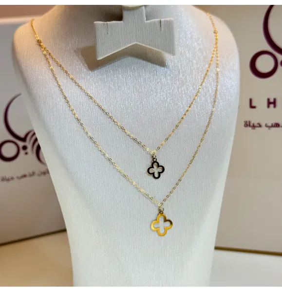 21-karat gold choker, made in Turkey