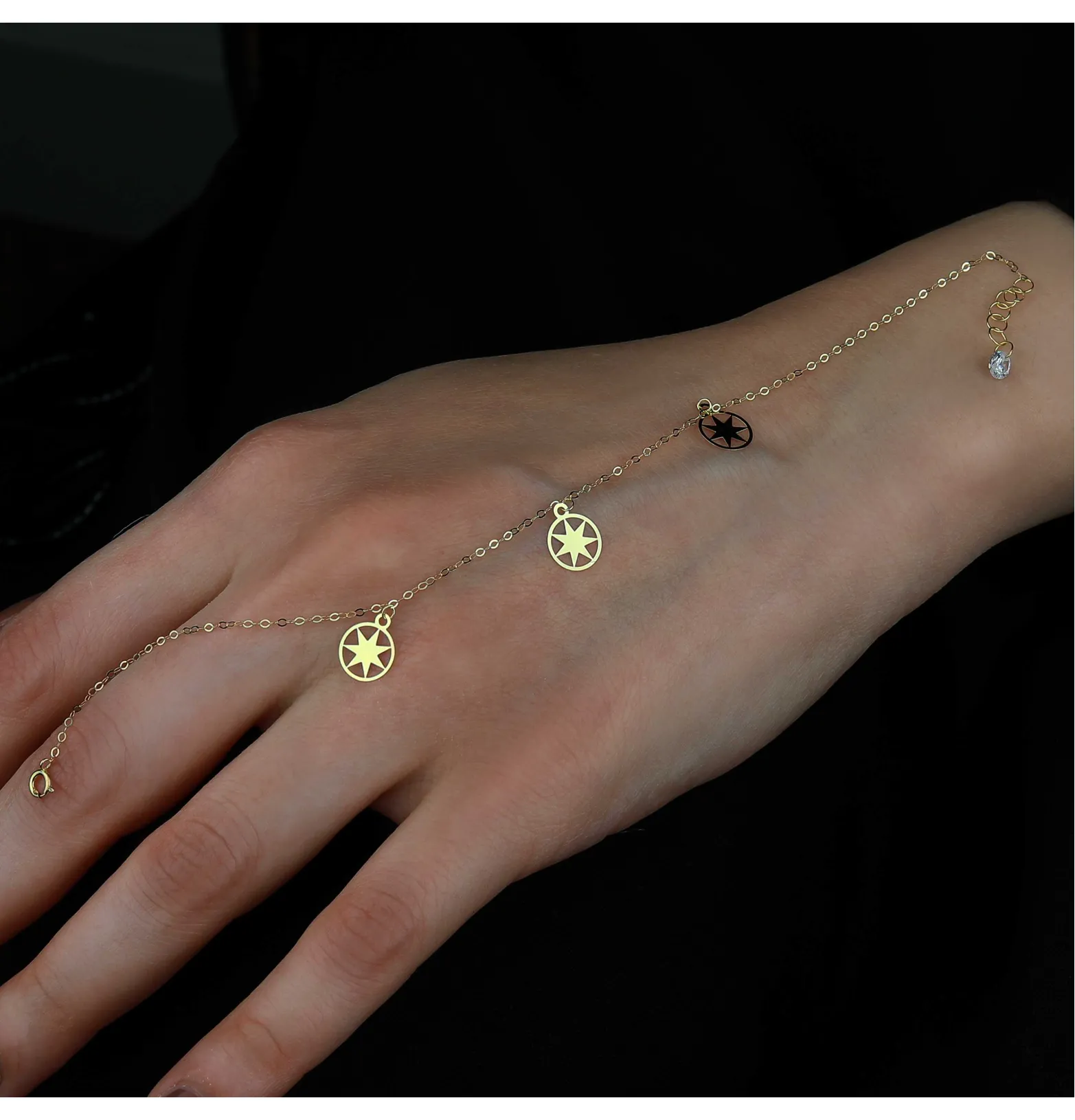 18 karat gold bracelet, made in Turkey