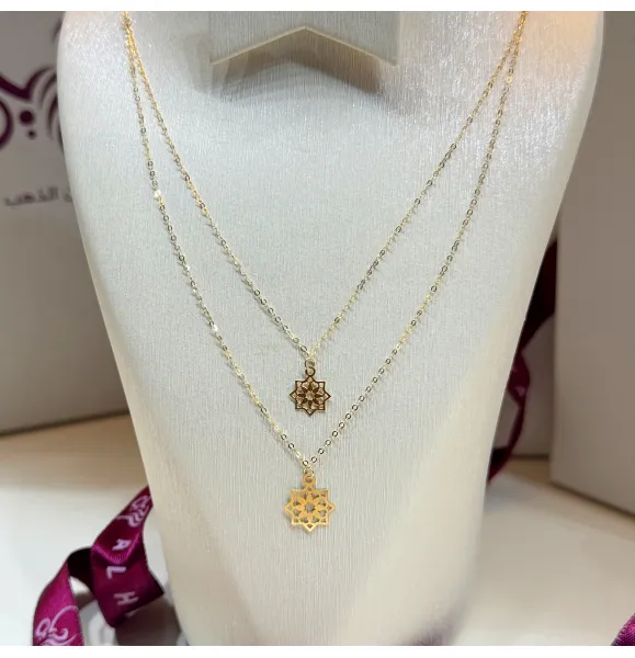 18 karat gold choker, made in Turkey - (H-1062)