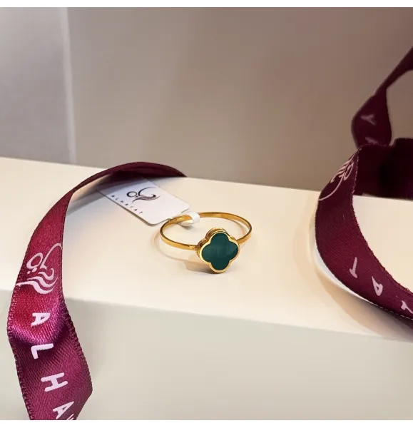 21 karat gold ring, Turkish made - (H-1068)
