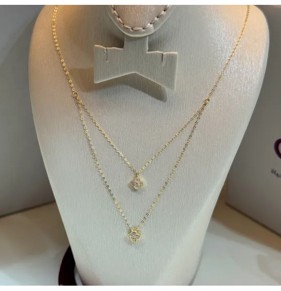 18 karat gold choker, made in Turkey - (H-1072)