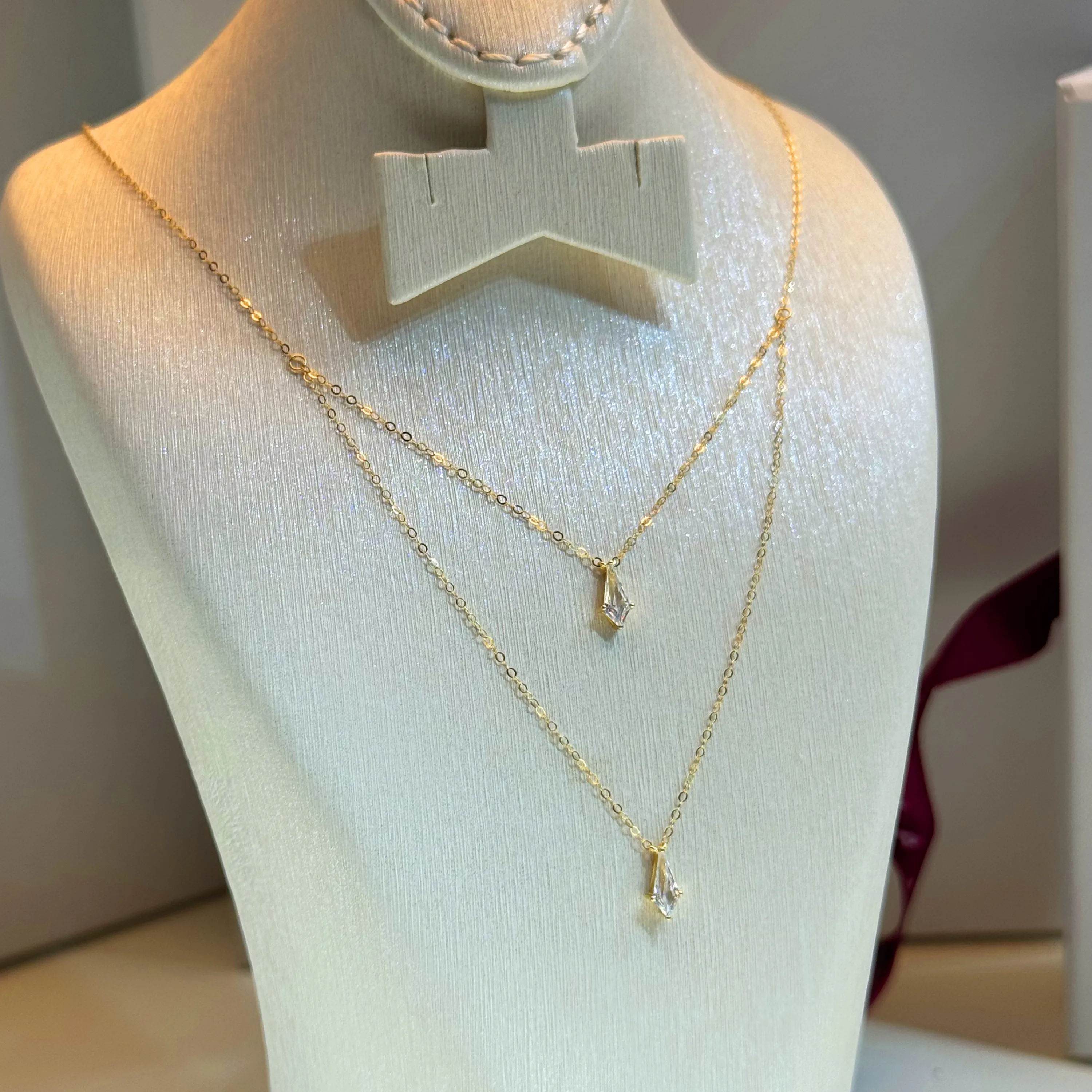 18 karat gold choker, made in Turkey