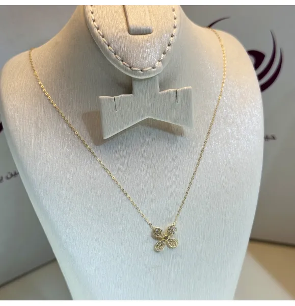 18 karat gold choker, made in Turkey - (H-1111)