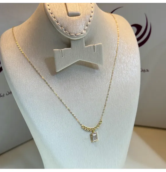 18 karat gold choker, made in Turkey - (H-1113)