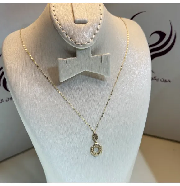 18 karat gold choker, made in Turkey - (H-1116)