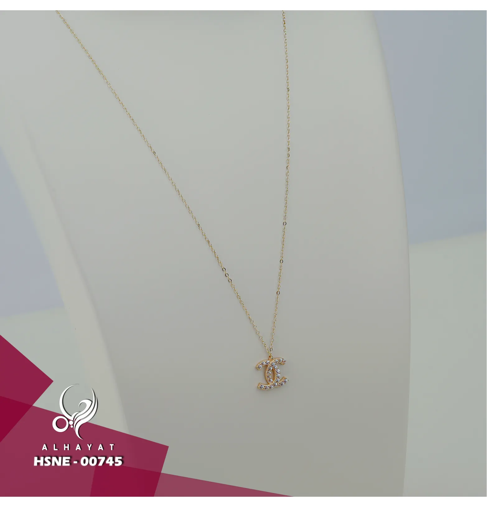 18 karat gold choker, made in Turkey