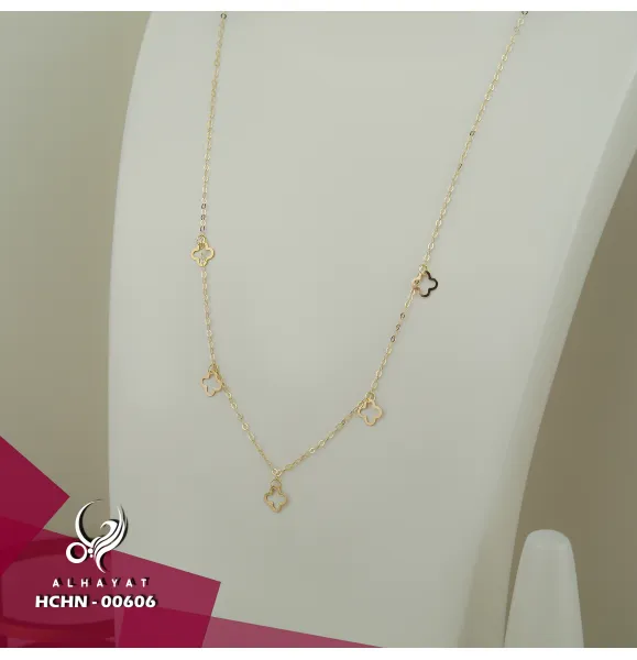 18 karat gold choker, made in Turkey - (H-1150)
