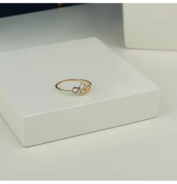 18 karat gold ring, Turkish made - (H-1201)