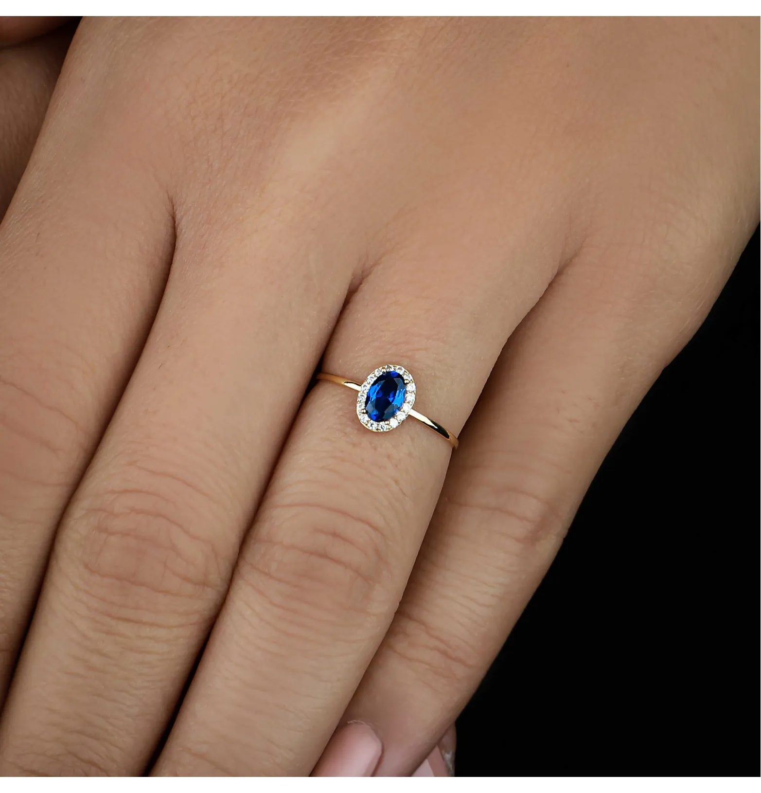 18 karat gold ring, Turkish made