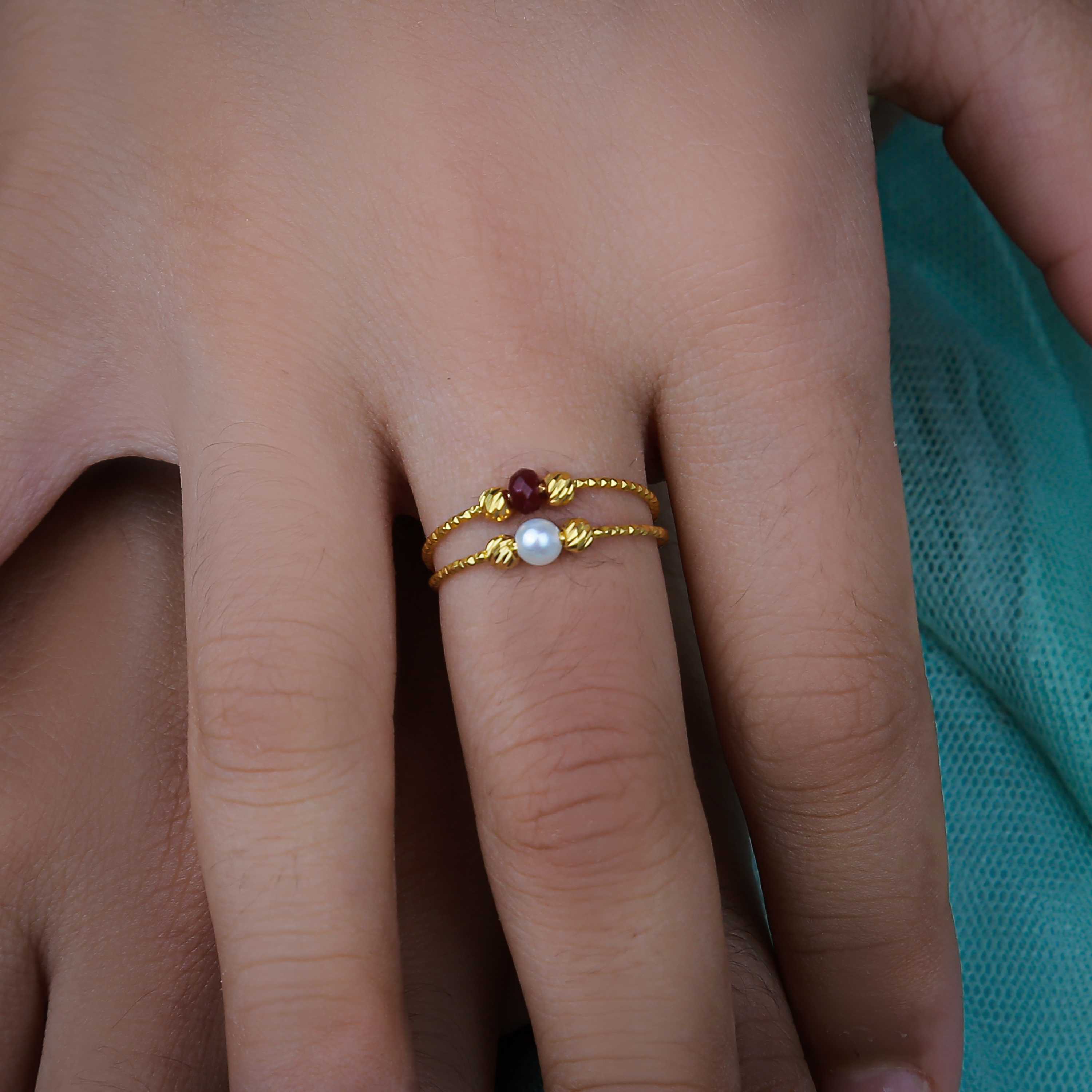 21-karat gold ring, Turkish made