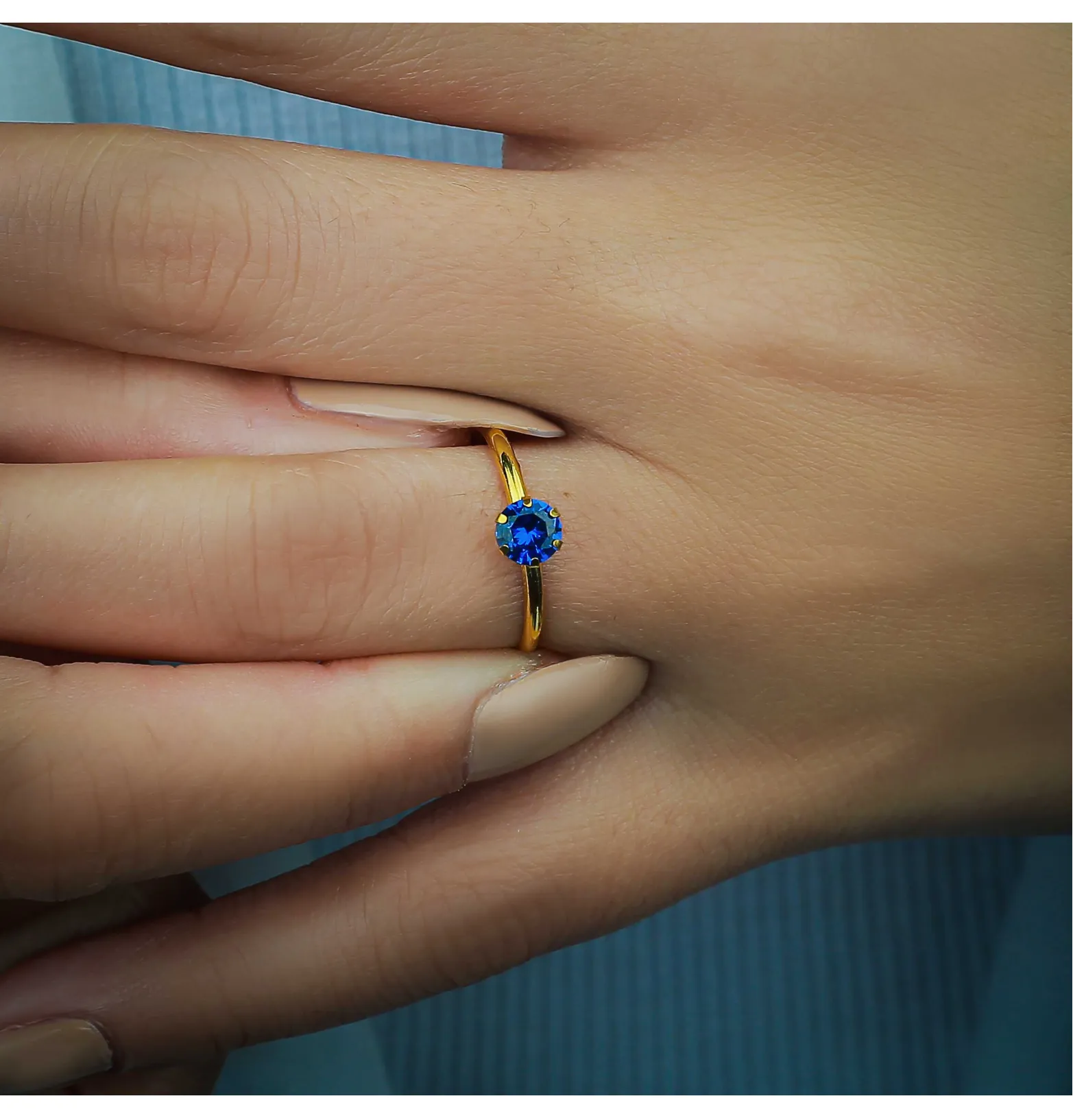 21-karat gold ring, Turkish made