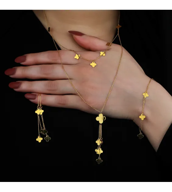 21 karat gold set, Turkish made