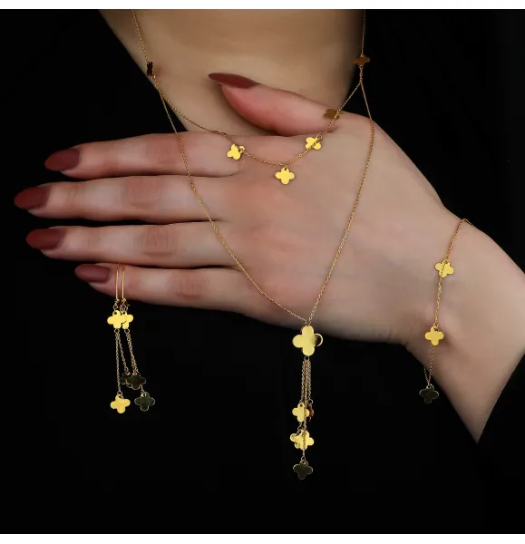 21 karat gold set, Turkish made