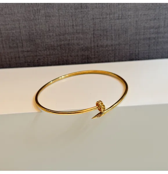 18-karat gold Cartier bracelet, made in Turkey - (H-1323)