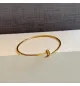 18-karat gold Cartier bracelet, made in Turkey