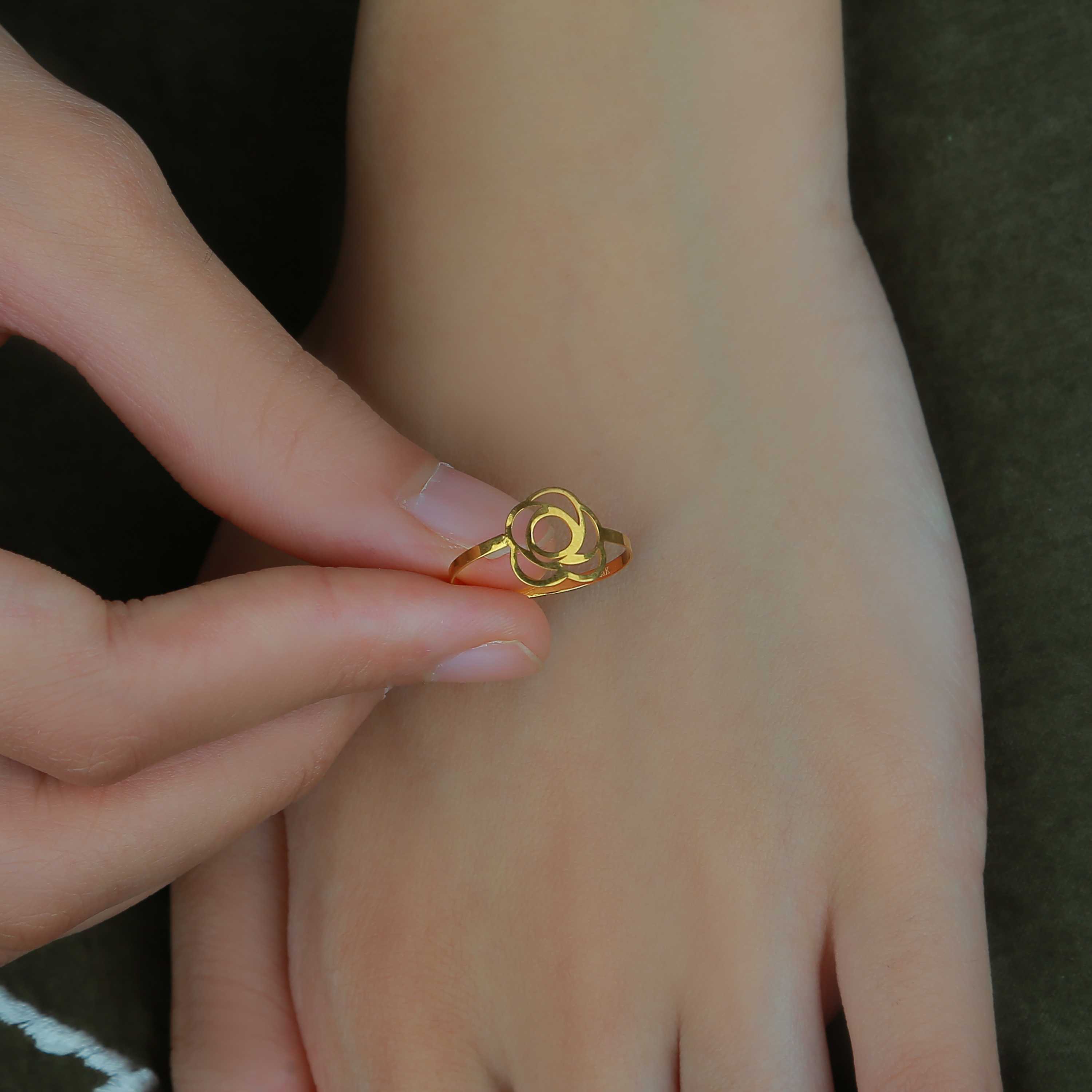 21-karat gold ring, Turkish made