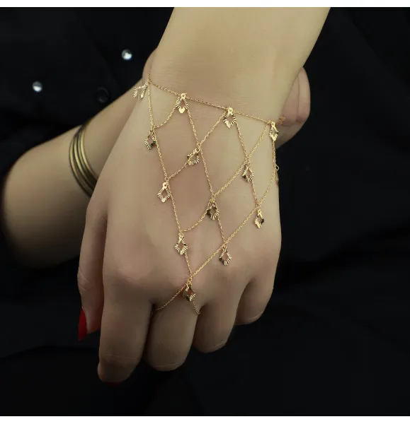 21-karat gold hand, Turkish made - (H-1352)