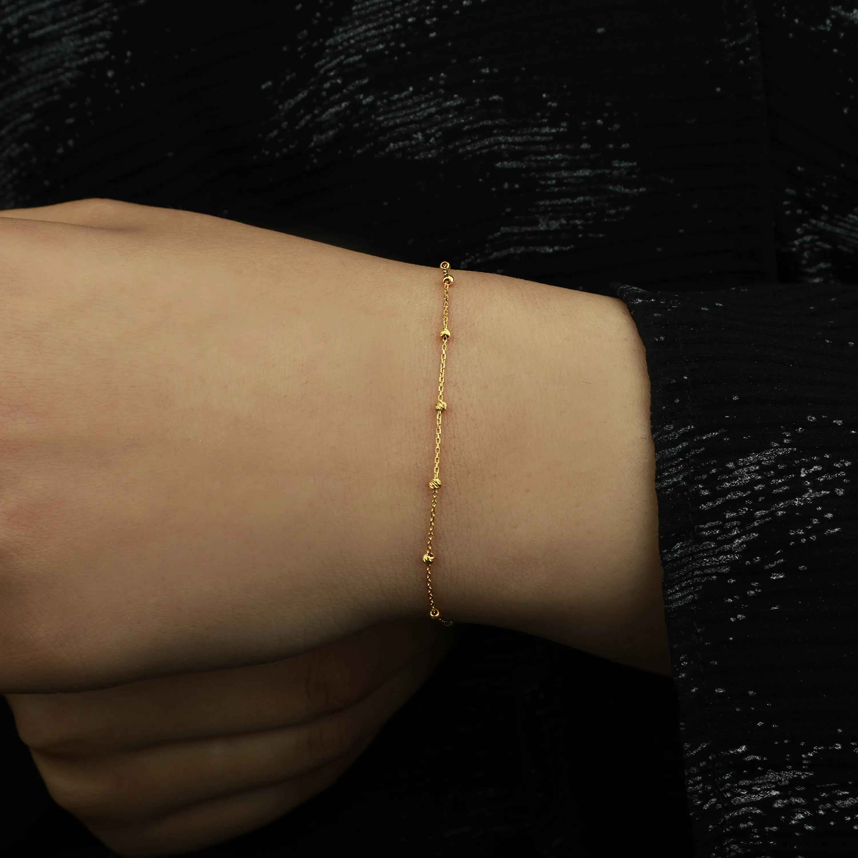 21-karat gold bracelet, Turkish made 21-karat gold bracelet, Turkish made