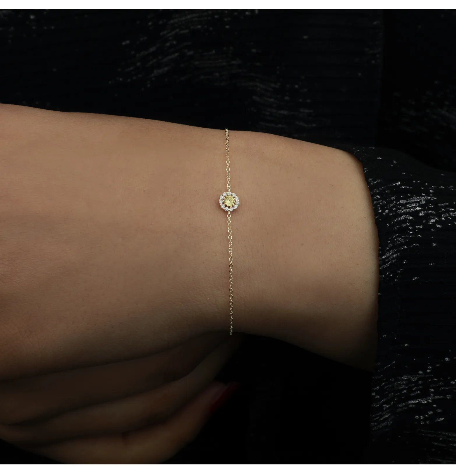 18-karat gold bracelet, Turkish made