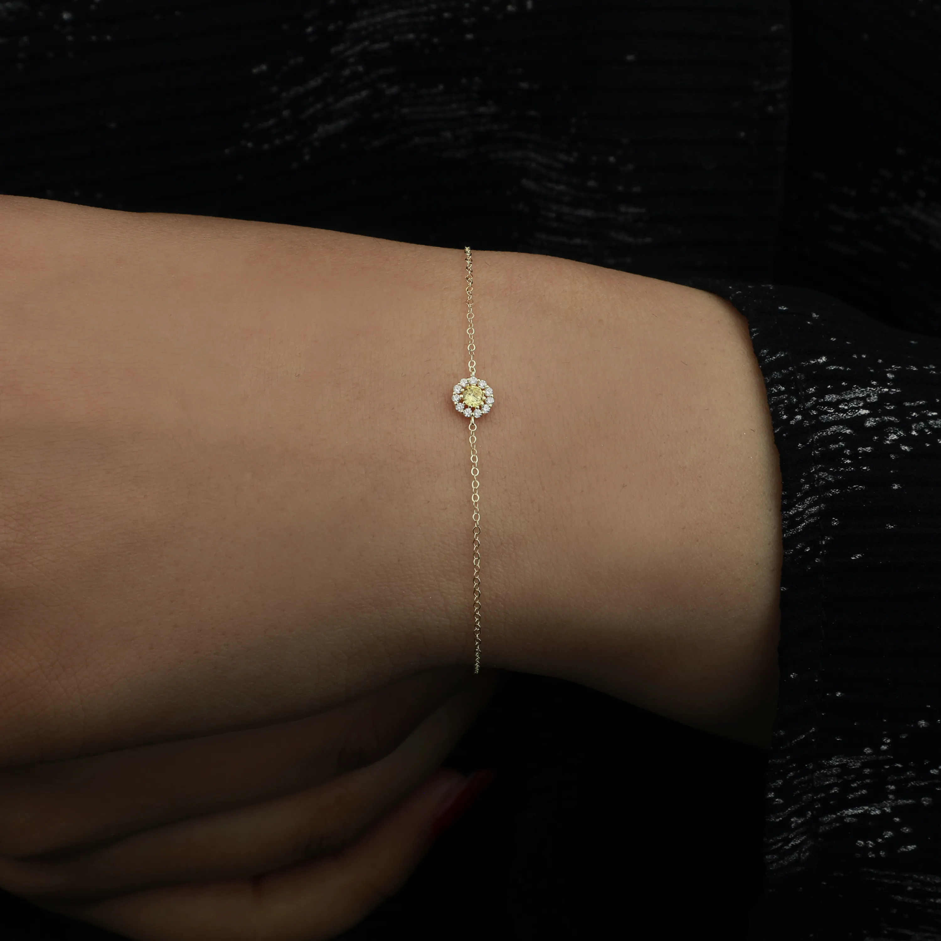 18-karat gold bracelet, Turkish made