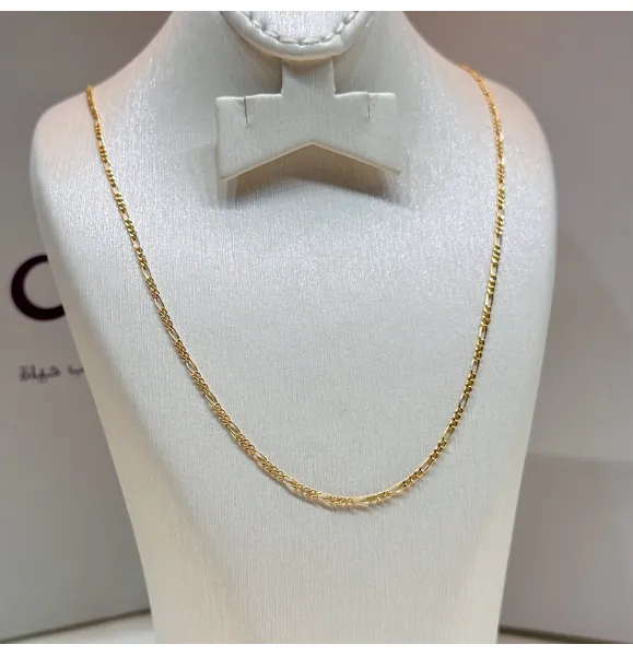 18-karat gold chain, Turkish made - (H-1386)