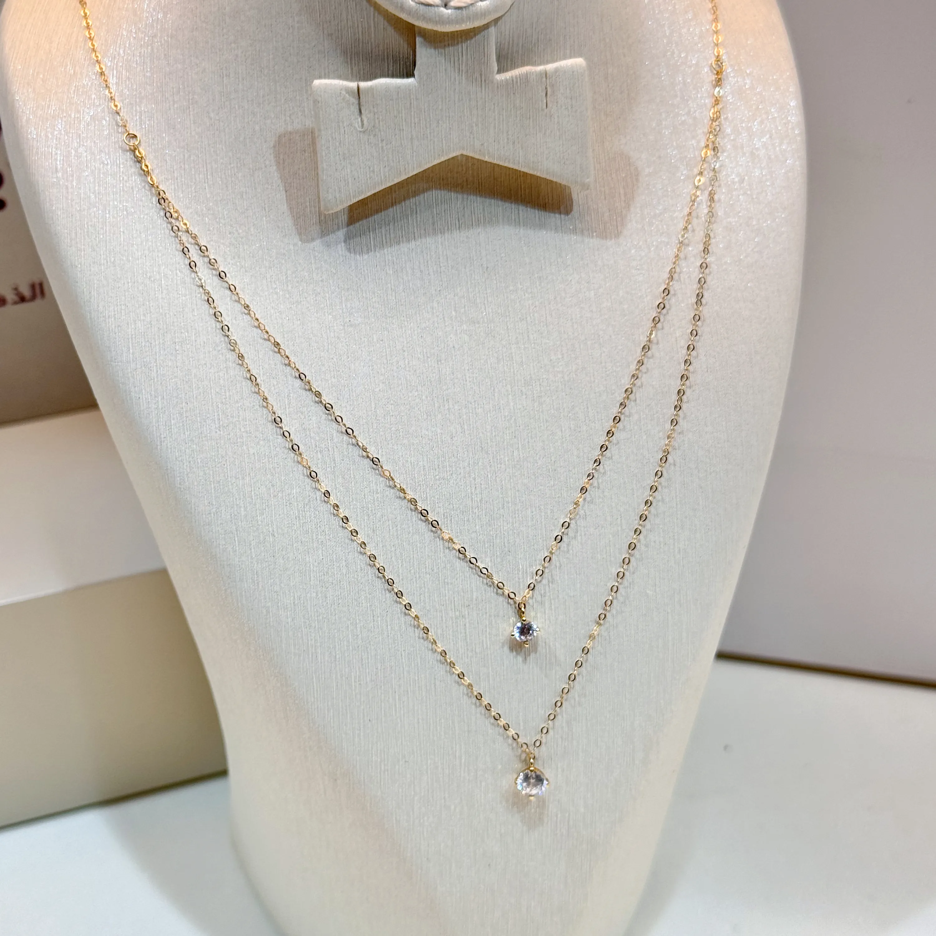 18-karat gold choker, Turkish made