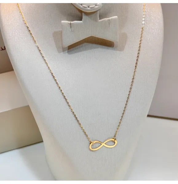 18-karat gold choker, Turkish made - (H-1406)