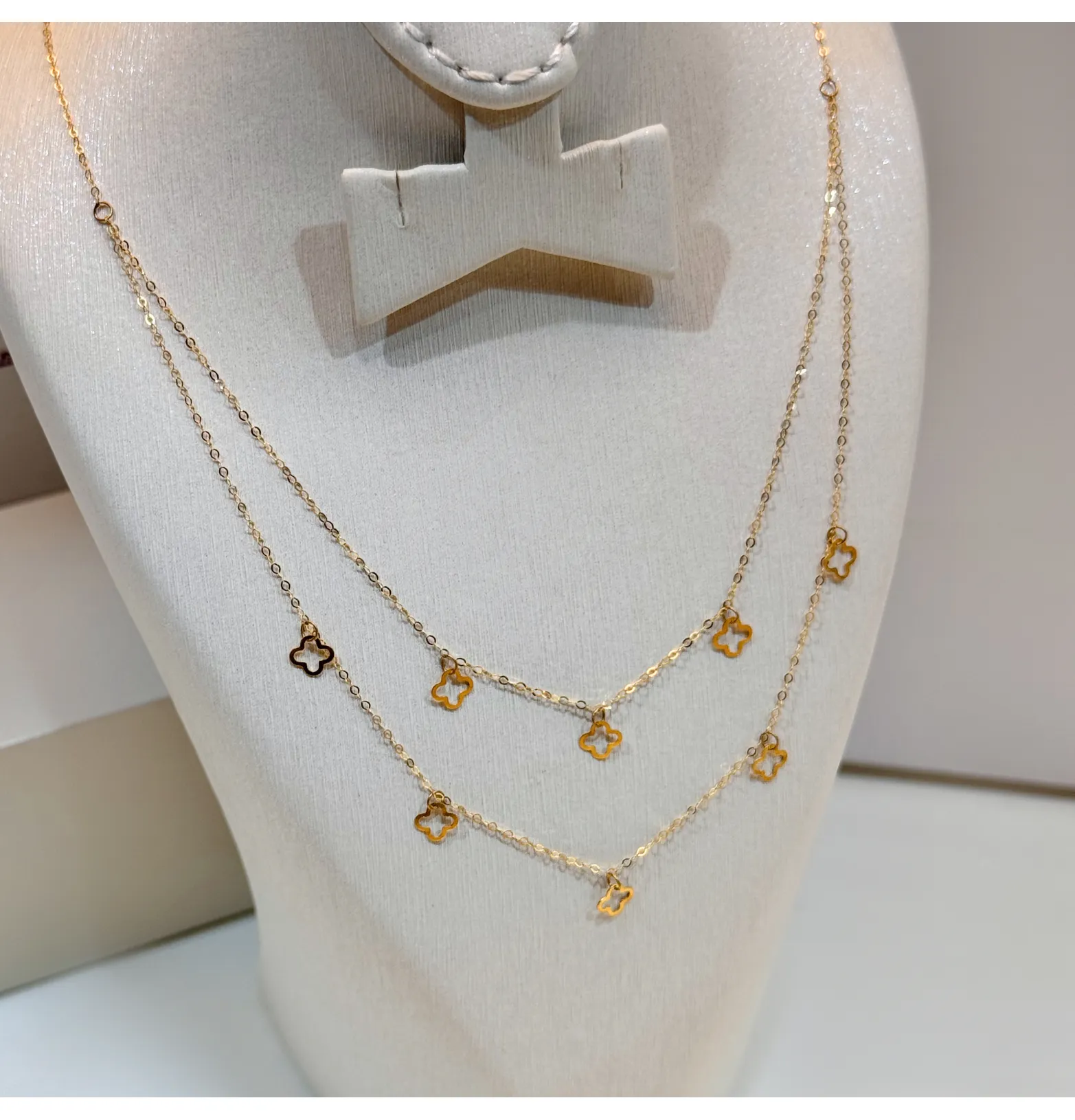 21-karat gold choker, Turkish made