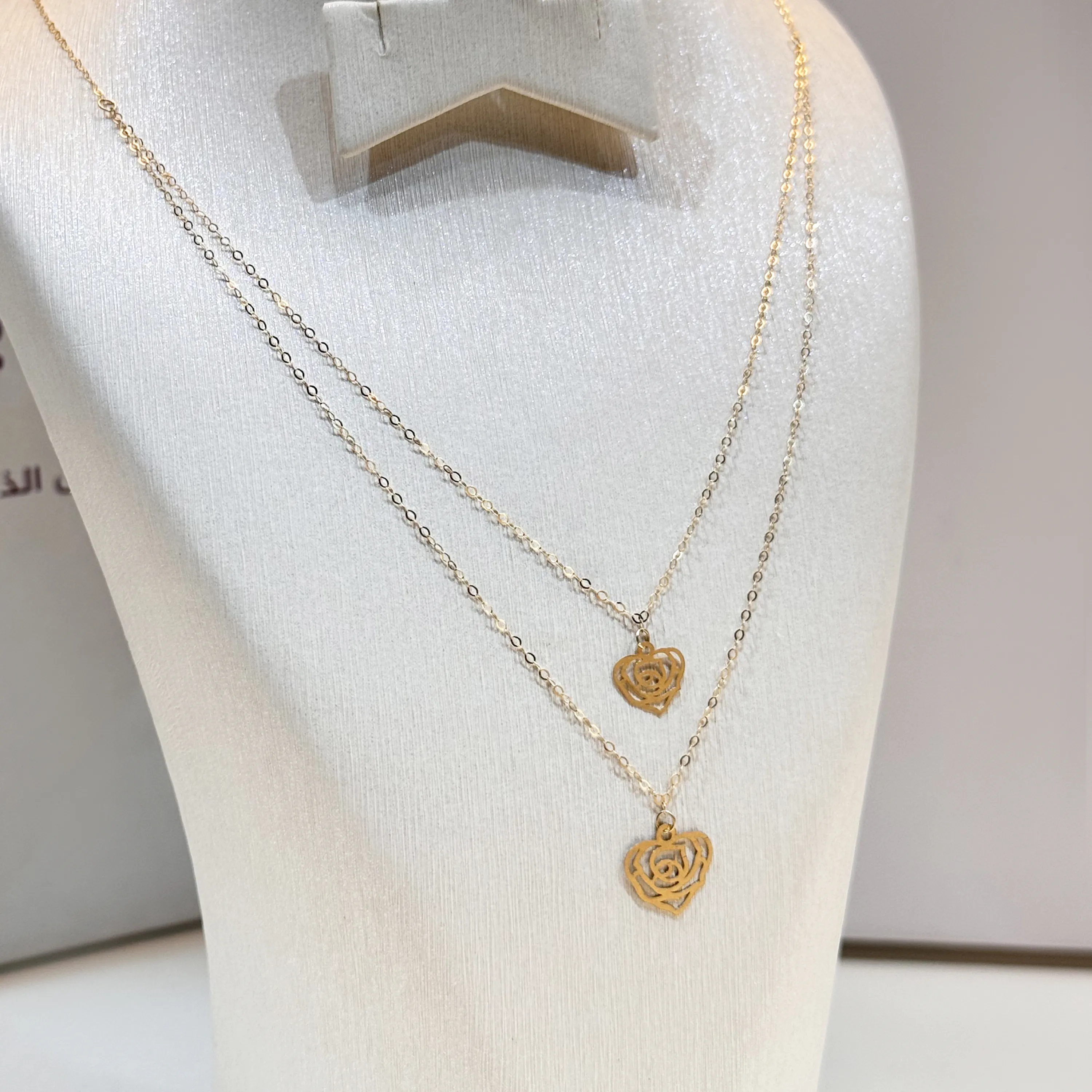 18-karat gold choker, Turkish made