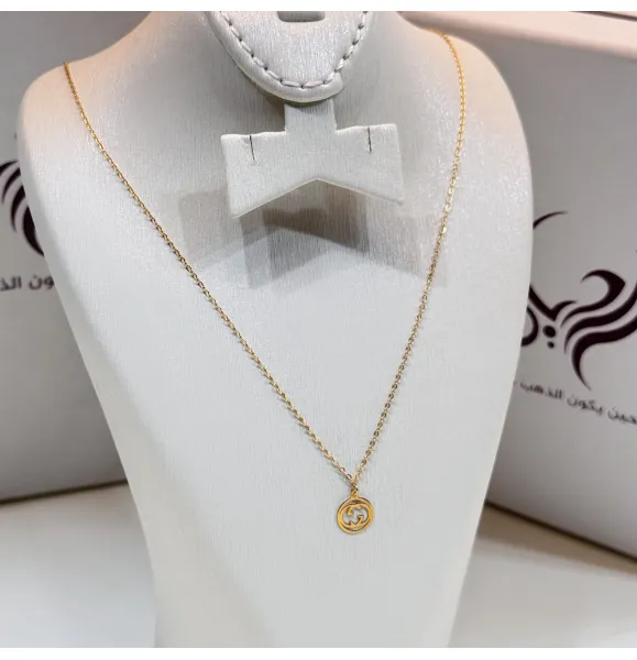 21-karat gold choker, Turkish made - (H-1429) 21-karat gold choker, Turkish made - (H-1429)