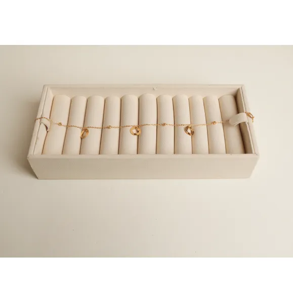 21-karat gold bracelet, Turkish made - (H-1439)