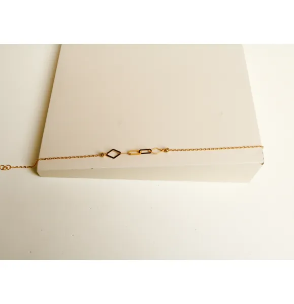 21-karat gold bracelet, Turkish made - (H-1440)