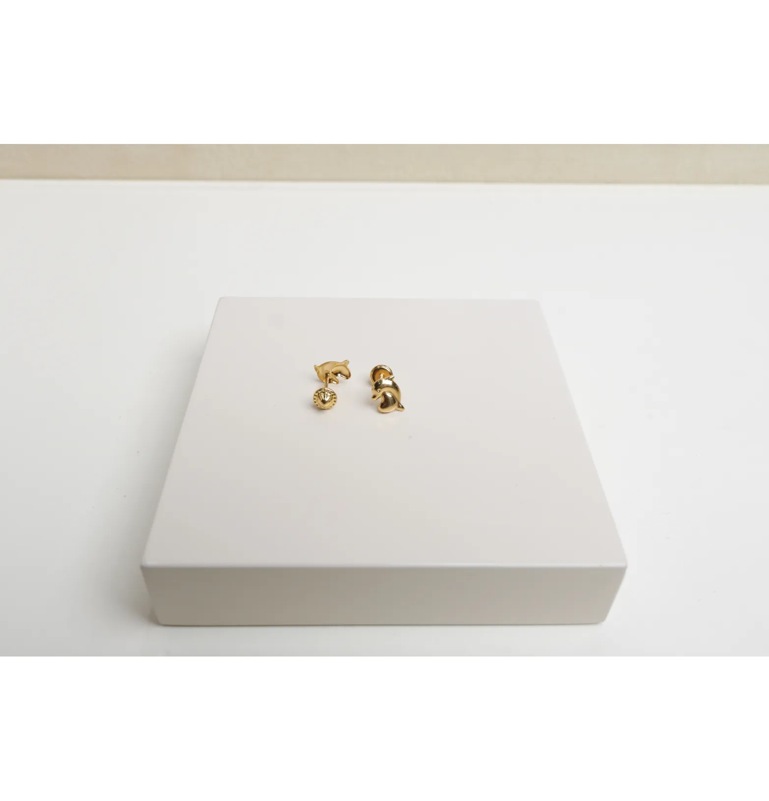 Children's earrings, 21 karat gold, Turkish made