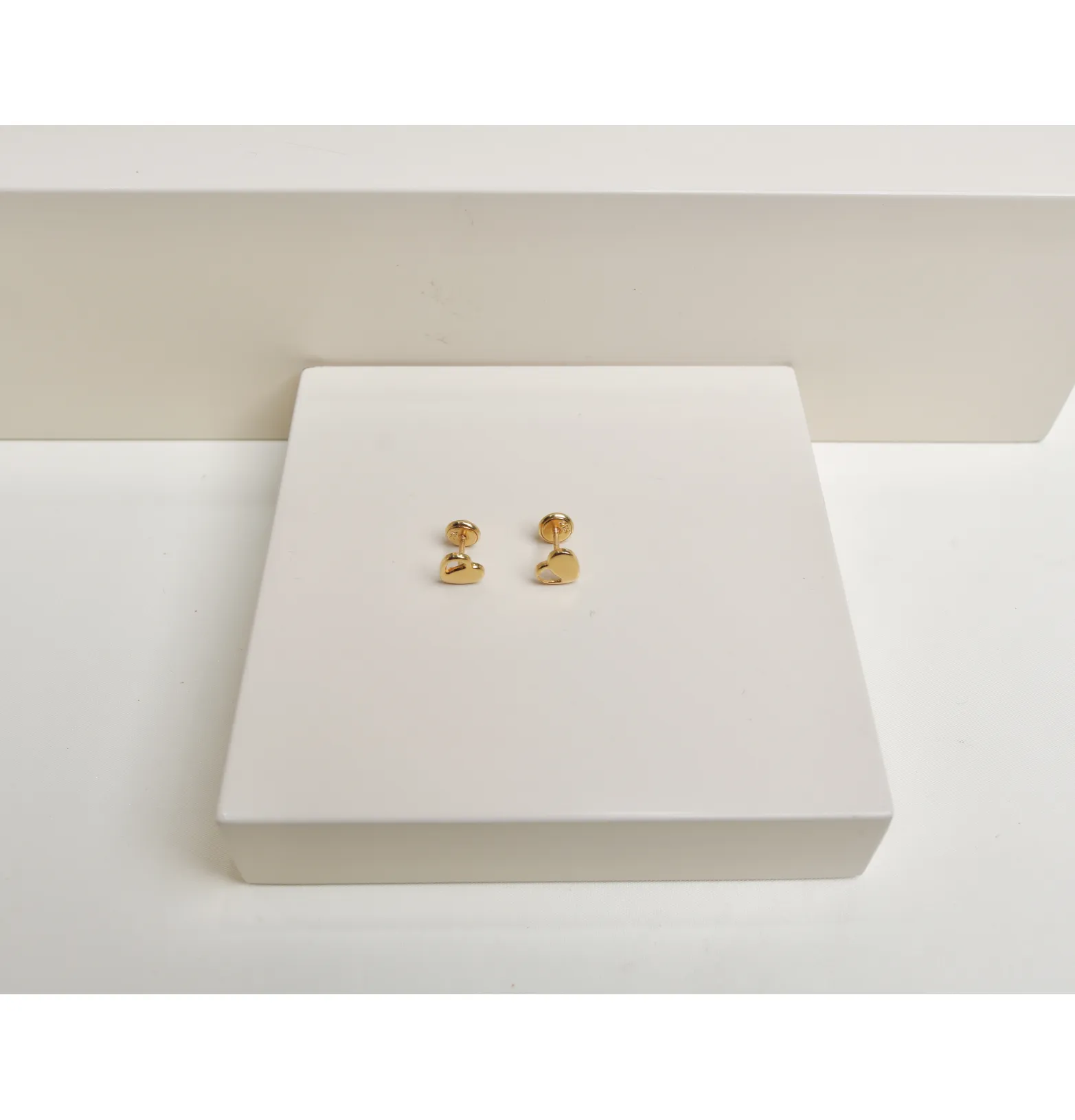 Children's earrings, 21 karat gold, Turkish made