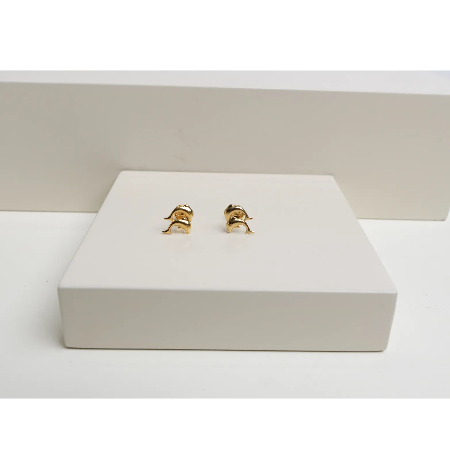 Children's earrings, 21 karat gold, Turkish made
