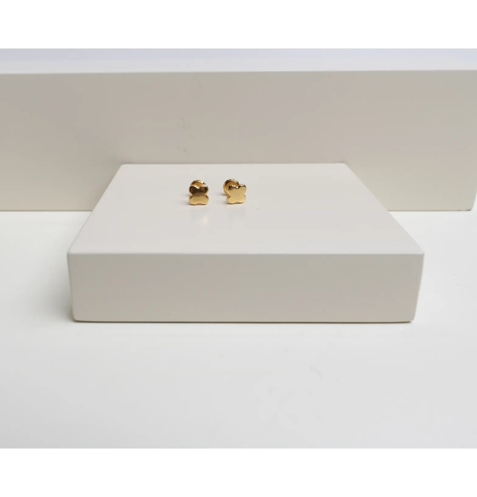 Children's earrings, 21 karat gold, Turkish made