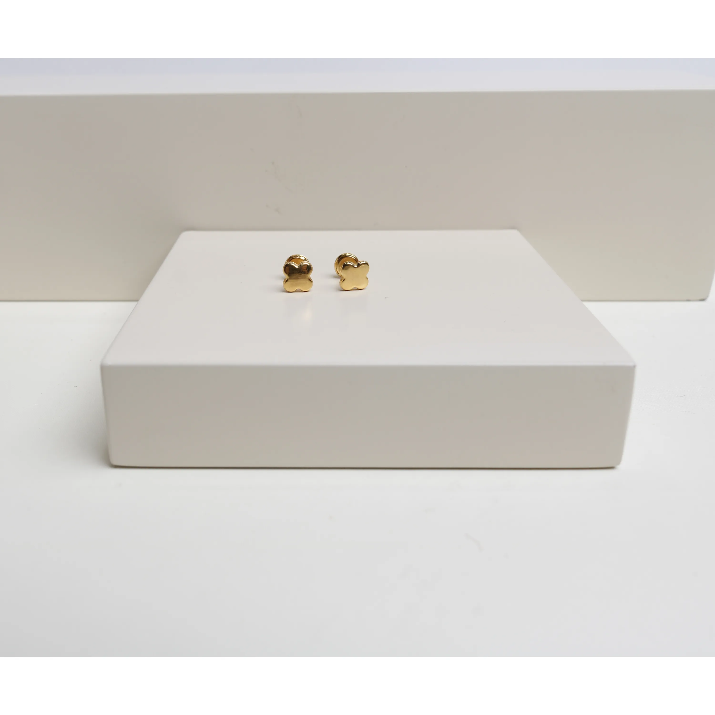 Children's earrings, 21 karat gold, Turkish made