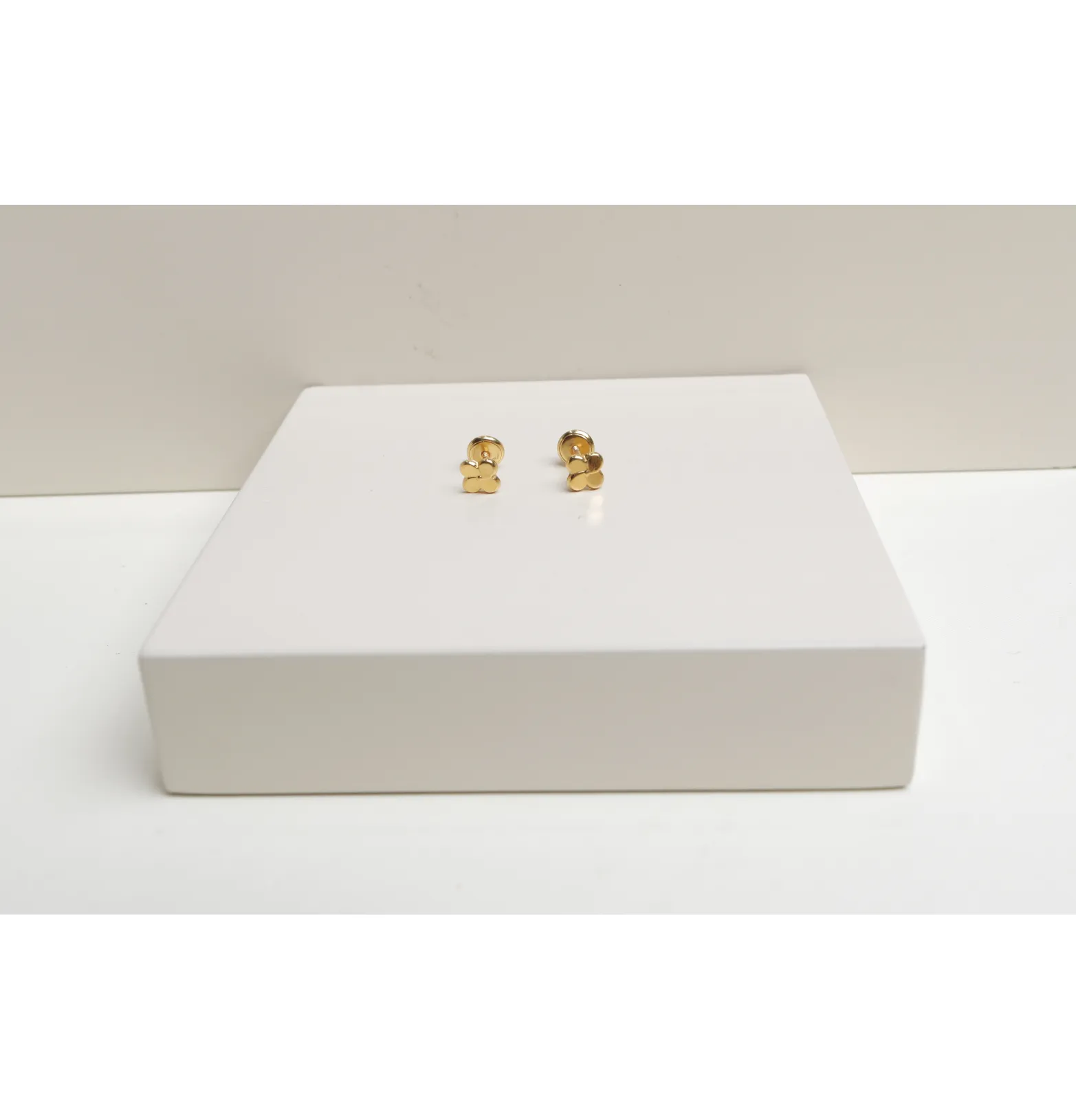 Children's earrings, 21 karat gold, Turkish made